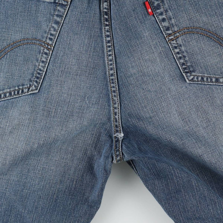 Levi's 569 Loose Straight Denim Shorts, Men's Size 33 cotton blue type Vintage Second Hand