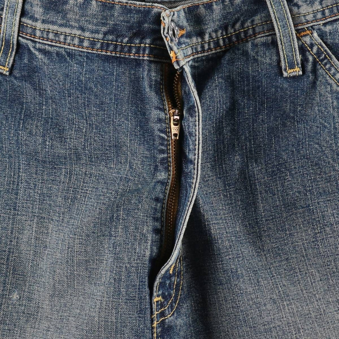 Levi's SILVER TAB CARPENTER Denim Painter Shorts (Men's W37 equivalent) cotton blue type Vintage Second Hand