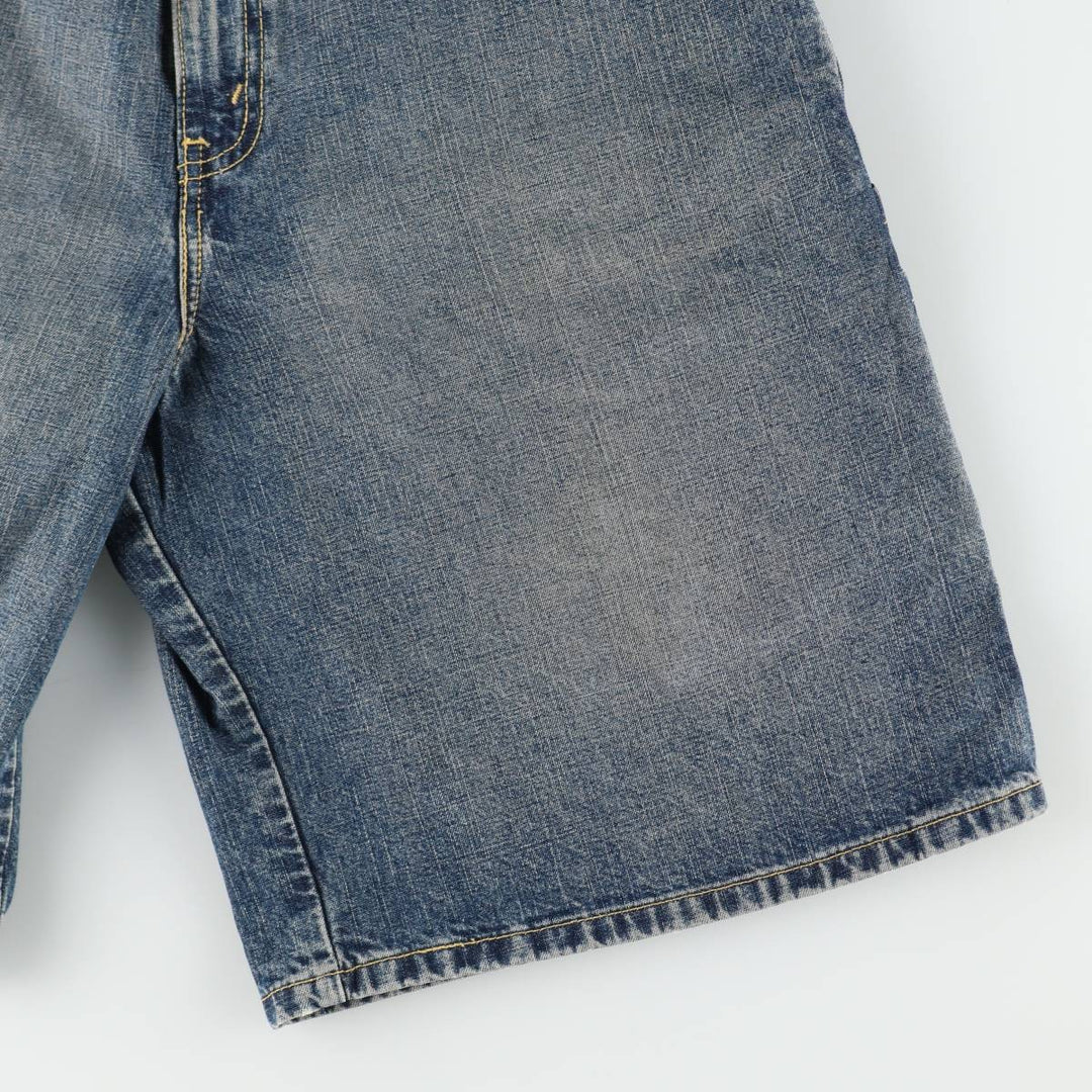 Levi's SILVER TAB CARPENTER Denim Painter Shorts (Men's W37 equivalent) cotton blue type Vintage Second Hand