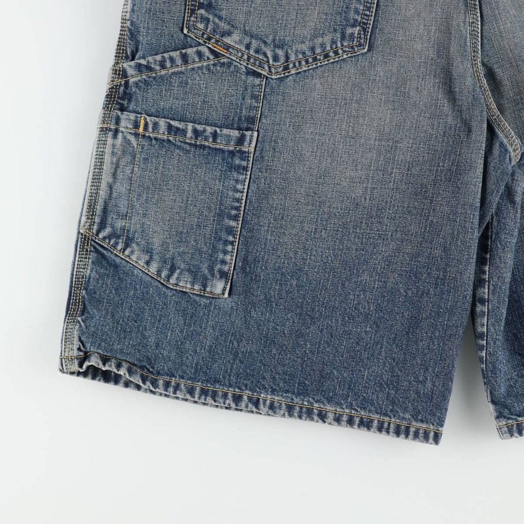 Levi's SILVER TAB CARPENTER Denim Painter Shorts (Men's W37 equivalent) cotton blue type Vintage Second Hand