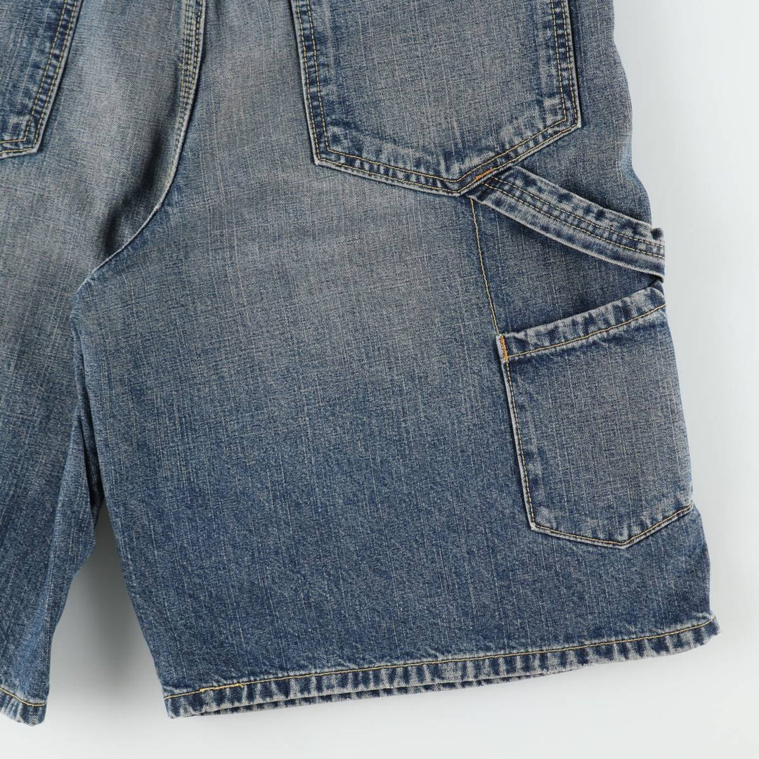 Levi's SILVER TAB CARPENTER Denim Painter Shorts (Men's W37 equivalent) cotton blue type Vintage Second Hand