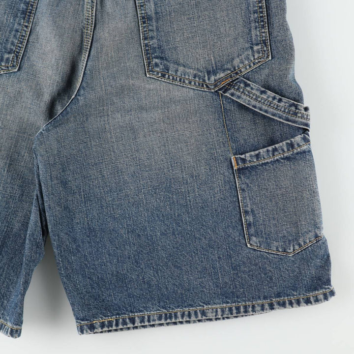 Levi's SILVER TAB CARPENTER Denim Painter Shorts (Men's W37 equivalent) cotton blue type Vintage Second Hand