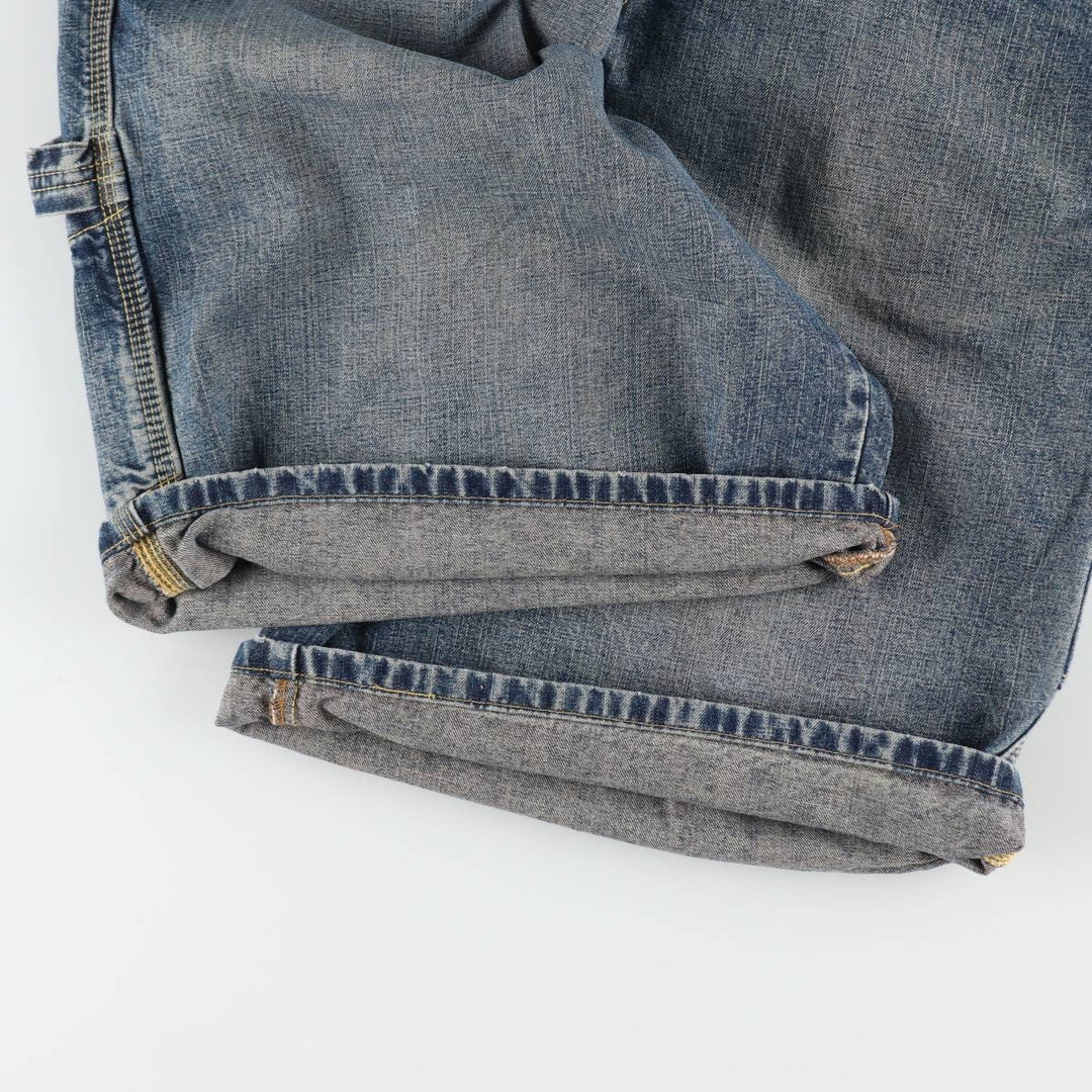 Levi's SILVER TAB CARPENTER Denim Painter Shorts (Men's W37 equivalent) cotton blue type Vintage Second Hand