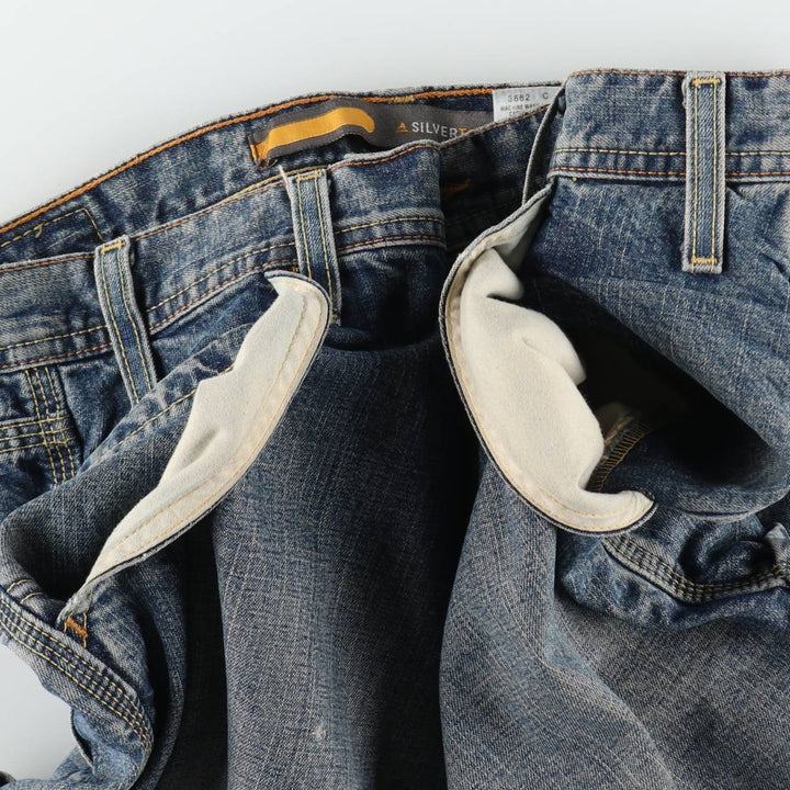 Levi's SILVER TAB CARPENTER Denim Painter Shorts (Men's W37 equivalent) cotton blue type Vintage Second Hand