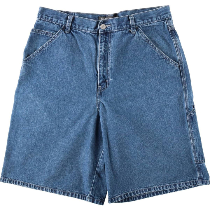 Levi's SILVER TAB Silver Tab Denim Painter Shorts, Men's W34 equivalent cotton blue type Vintage Second Hand
