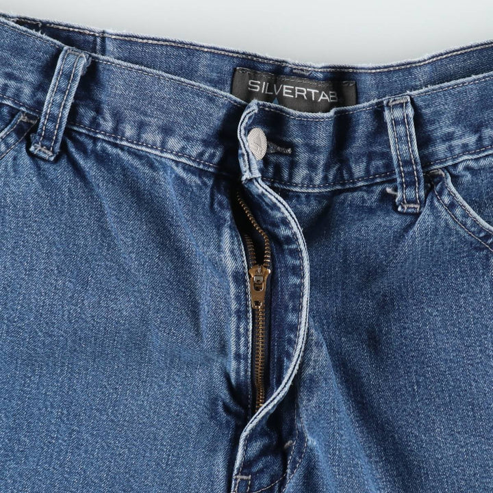Levi's SILVER TAB Silver Tab Denim Painter Shorts, Men's W34 equivalent cotton blue type Vintage Second Hand