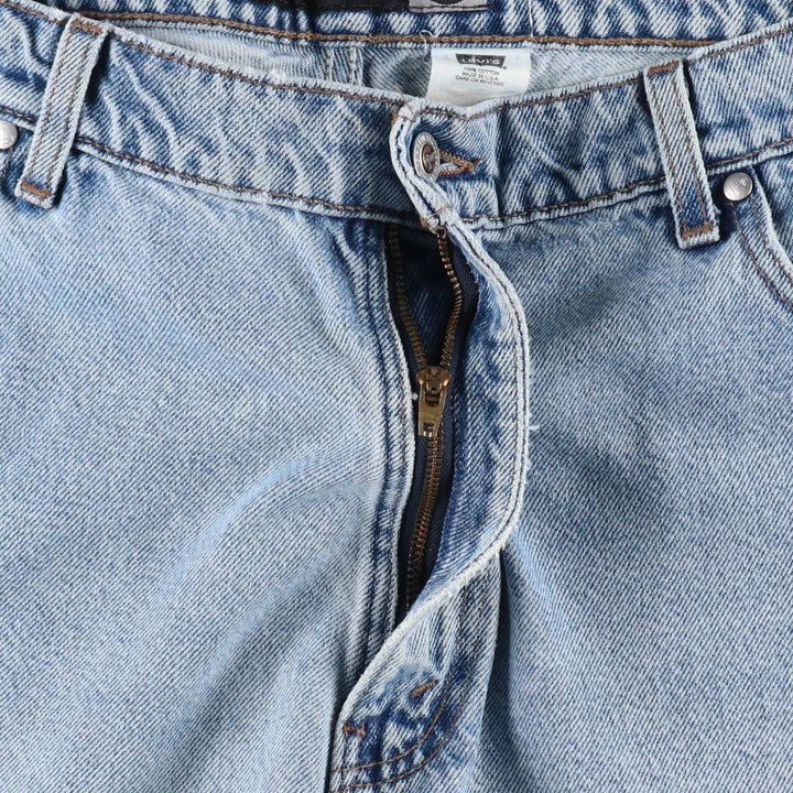 90'S Levi's Silver Tab LOOSE Denim Shorts, Half Pants, Jorts, Made in USA, Men's W36, Vintage cotton blue type Vintage Second Hand