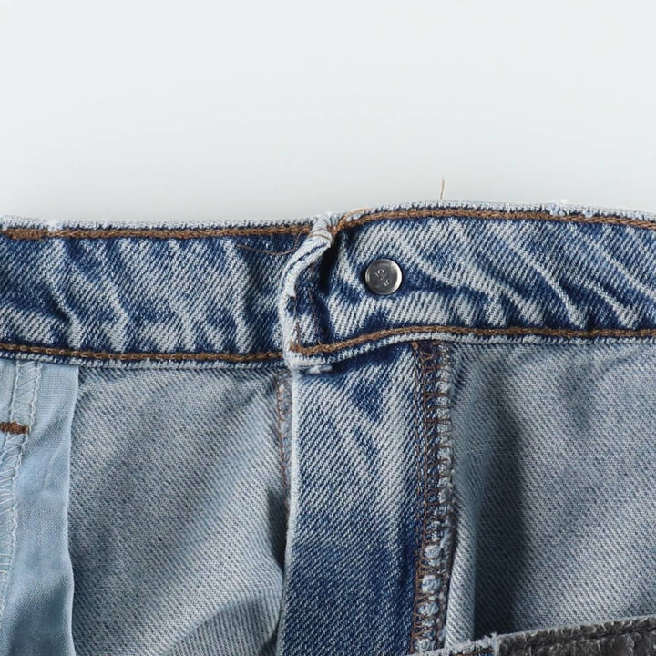 90'S Levi's Silver Tab LOOSE Denim Shorts, Half Pants, Jorts, Made in USA, Men's W36, Vintage cotton blue type Vintage Second Hand