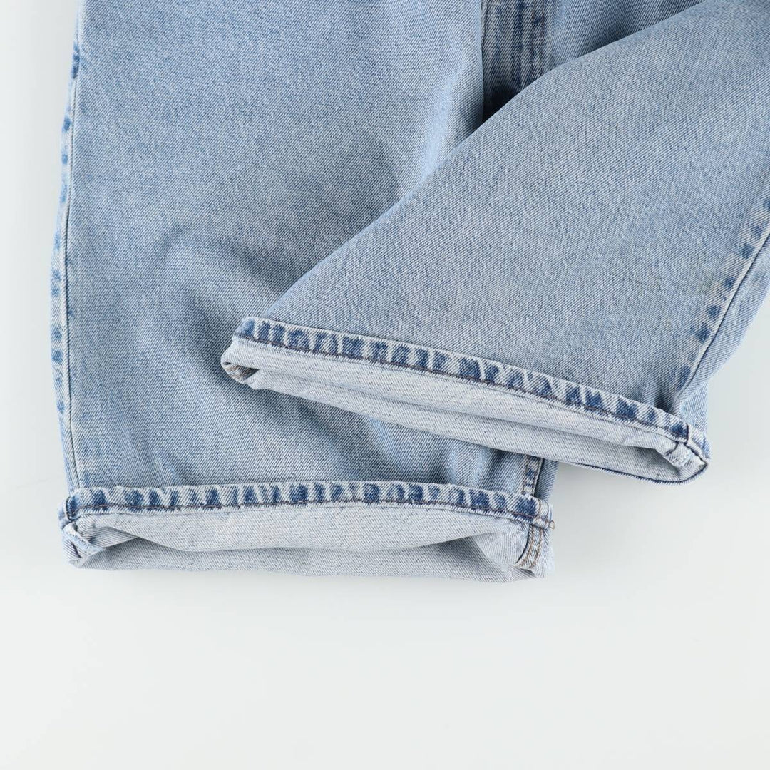 90'S Levi's Silver Tab LOOSE Denim Shorts, Half Pants, Jorts, Made in USA, Men's W36, Vintage cotton blue type Vintage Second Hand
