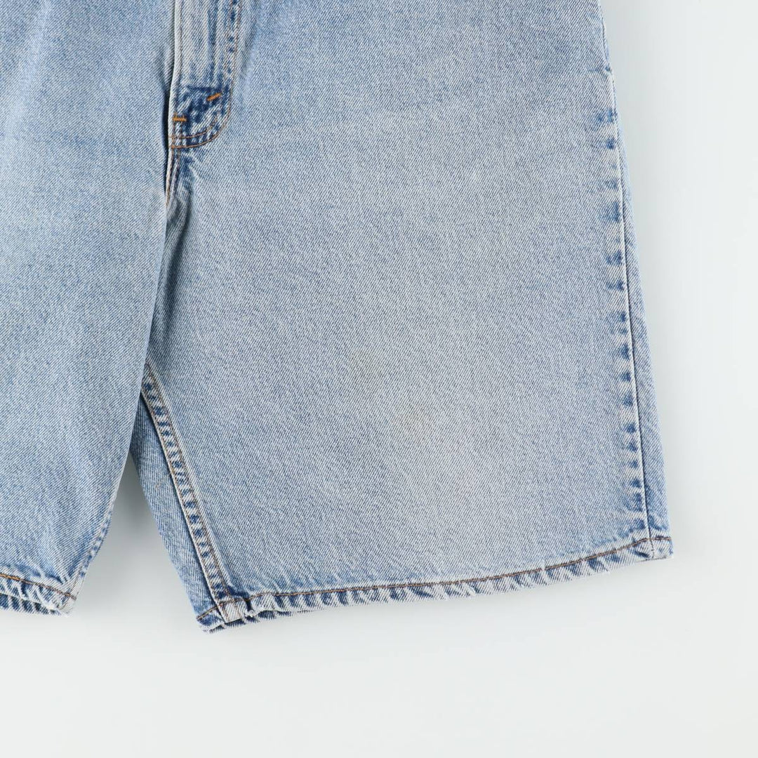 90'S Levi's 550 Relaxed Fit Denim Shorts, Made in USA, Men's, W37, Vintage cotton blue type Vintage Second Hand