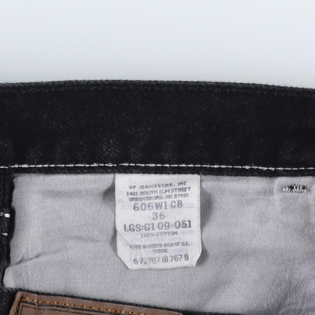 Wrangler Black Denim Shorts for Men, W35 cotton black type Vintage Second Hand