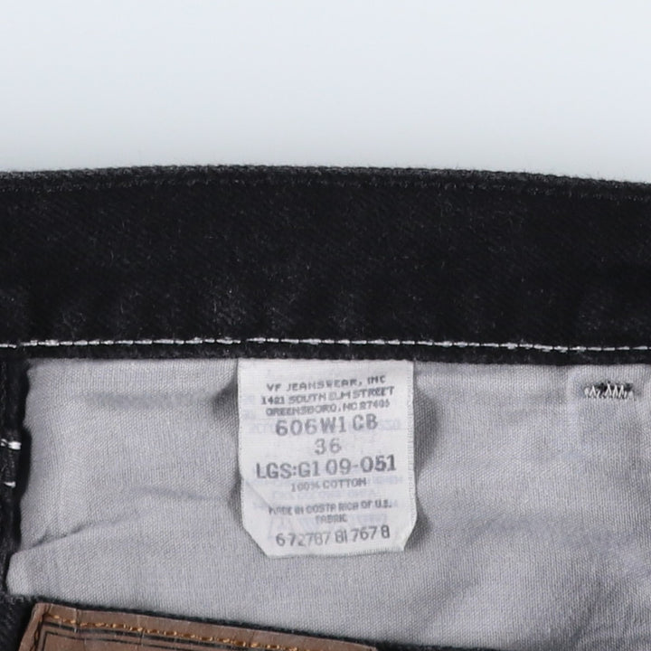 Wrangler Black Denim Shorts for Men, W35 cotton black type Vintage Second Hand