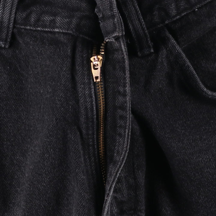 90'S Wrangler Black Denim Shorts, Men's, W31, Vintage cotton black type Vintage Second Hand