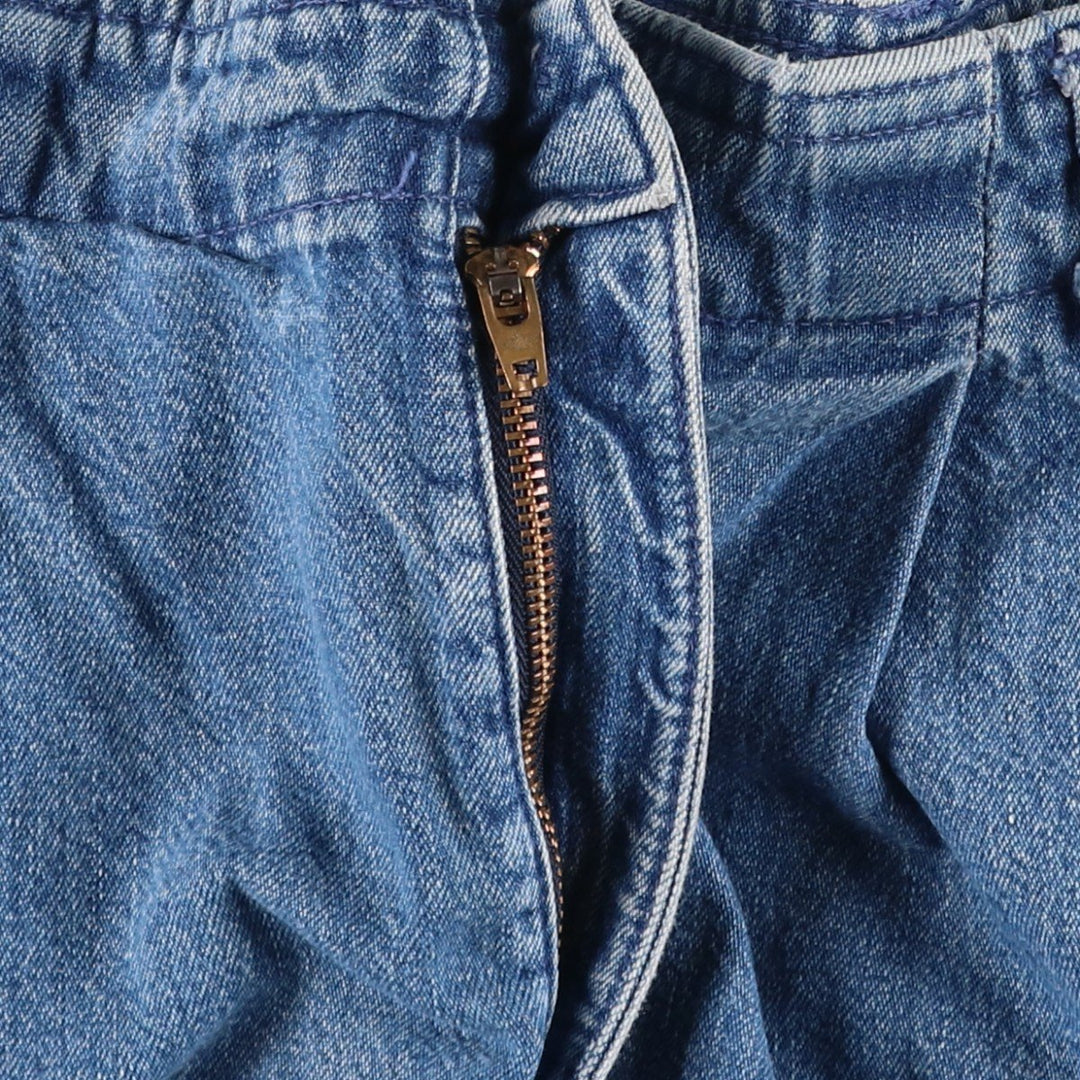 90'S Dockers/Levi's Two-Pleat Denim Shorts, Men's Size W33 (approx.), Vintage cotton blue type Vintage Second Hand