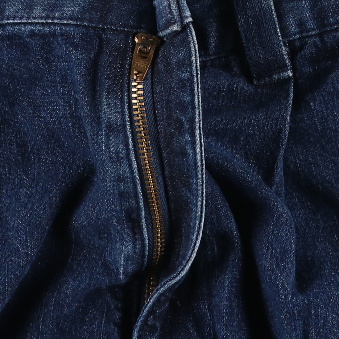 2000'S Dockers Two-Pleat Denim Shorts, Men's Size W34 (approx.) cotton navy blue type Vintage Second Hand