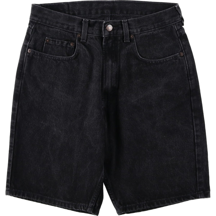 90'S GAP DENIM Old GAP Black Denim Shorts, Made in USA, Men's W31 (approx.), Vintage cotton black type Vintage Second Hand