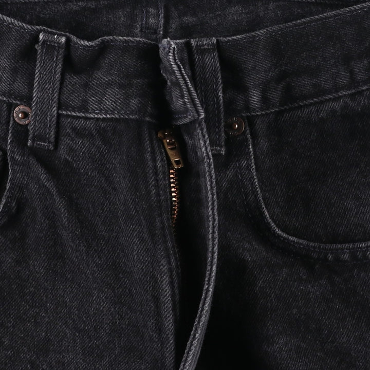 90'S GAP DENIM Old GAP Black Denim Shorts, Made in USA, Men's W31 (approx.), Vintage cotton black type Vintage Second Hand