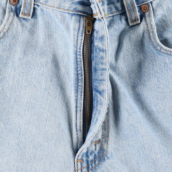 90'S Levi's 560 Loose Fit Denim Shorts, Made in USA, Men's Size W32 (approx.), Vintage cotton blue type Vintage Second Hand