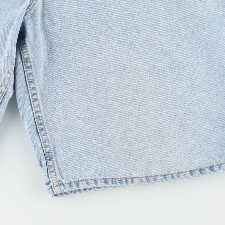 90'S Levi's 560 Loose Fit Denim Shorts, Made in USA, Men's Size W32 (approx.), Vintage cotton blue type Vintage Second Hand