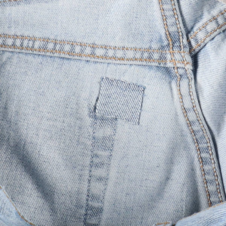 90'S Levi's 560 Loose Fit Denim Shorts, Made in USA, Men's Size W32 (approx.), Vintage cotton blue type Vintage Second Hand