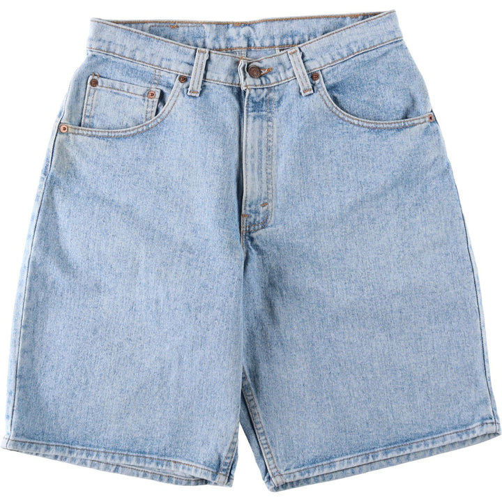 1990'S Levi's 39560-4834 Denim Shorts, Half Pants, Made in USA, Men's W32 (approx.), Vintage. cotton blue type Vintage Second Hand