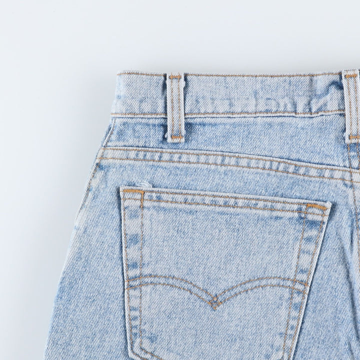 1990'S Levi's 39560-4834 Denim Shorts, Half Pants, Made in USA, Men's W32 (approx.), Vintage. cotton blue type Vintage Second Hand