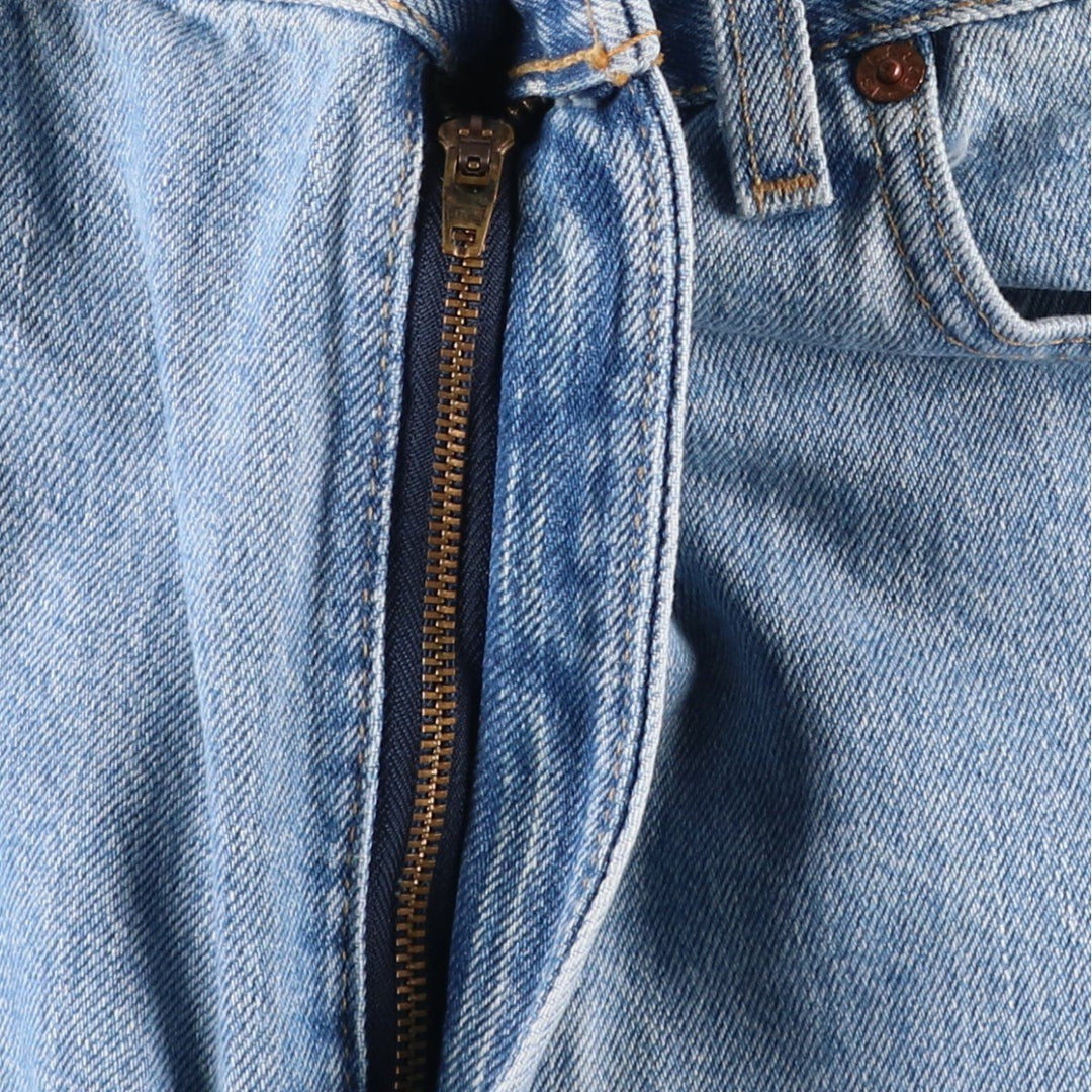 90'S Levi's 550 Relaxed Fit Denim Shorts, Made in USA, Men's Size 37, Vintage cotton blue type Vintage Second Hand