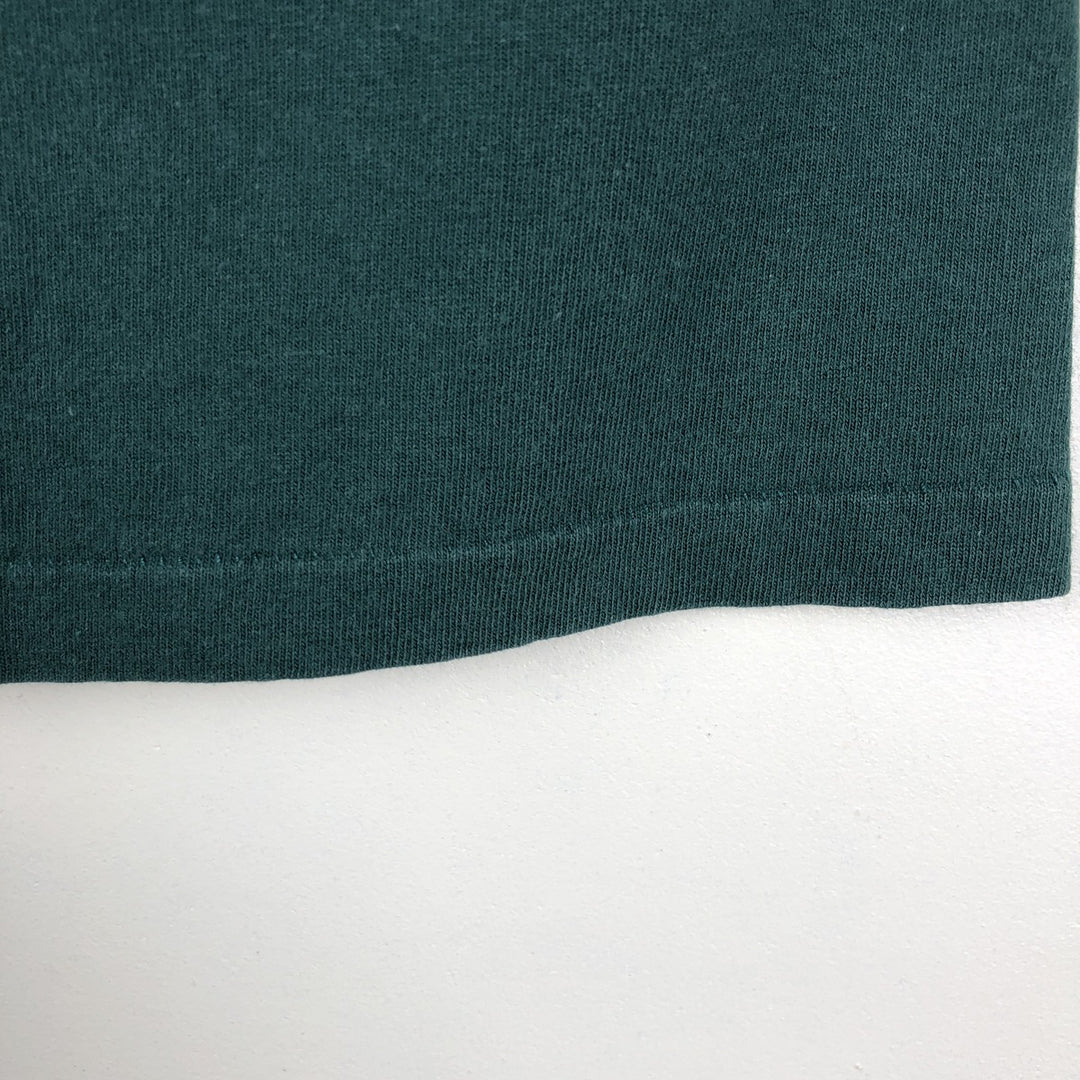 90'S Harley-Davidson Motorcycle Bike T-shirt Made in USA Men's L Vintage cotton green type Vintage Second Hand