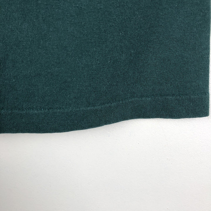 90'S Harley-Davidson Motorcycle Bike T-shirt Made in USA Men's L Vintage cotton green type Vintage Second Hand
