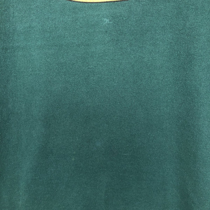 90'S Harley-Davidson Motorcycle Bike T-shirt Made in USA Men's L Vintage cotton green type Vintage Second Hand