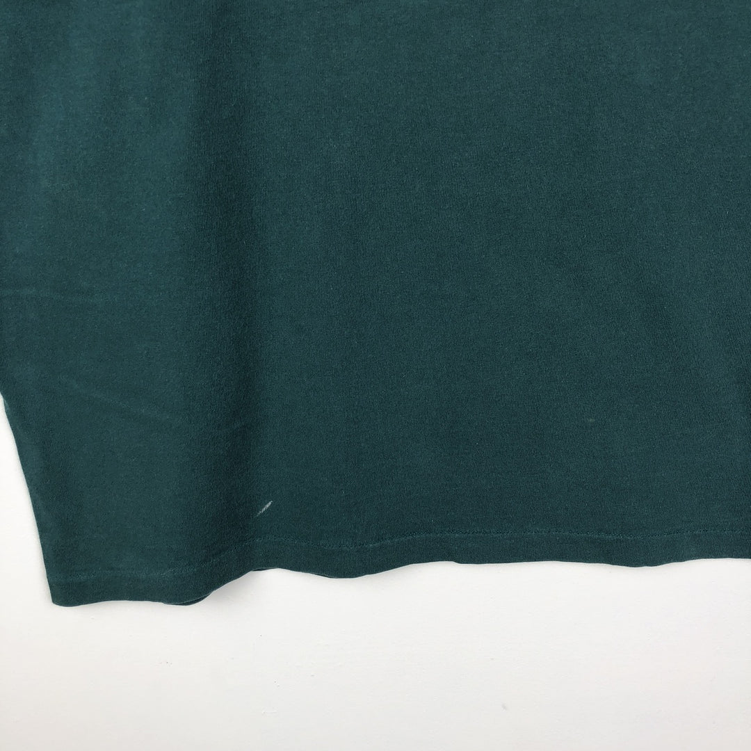 90'S Harley-Davidson Motorcycle Bike T-shirt Made in USA Men's L Vintage cotton green type Vintage Second Hand