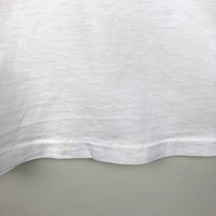 80'S Ken Done Art T-shirt, Men's Size M (approx.), Vintage unclear white type Vintage Second Hand