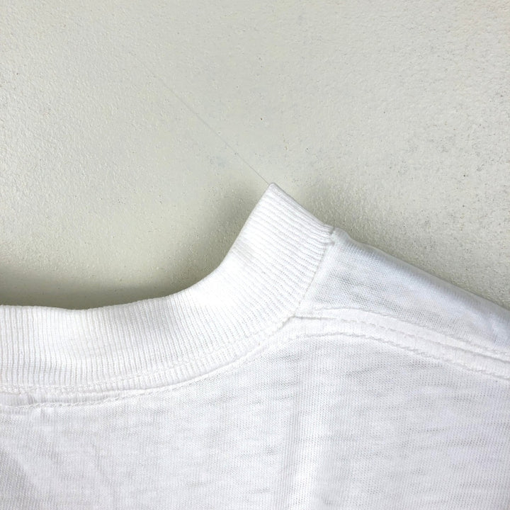 80'S Ken Done Art T-shirt, Men's Size M (approx.), Vintage unclear white type Vintage Second Hand