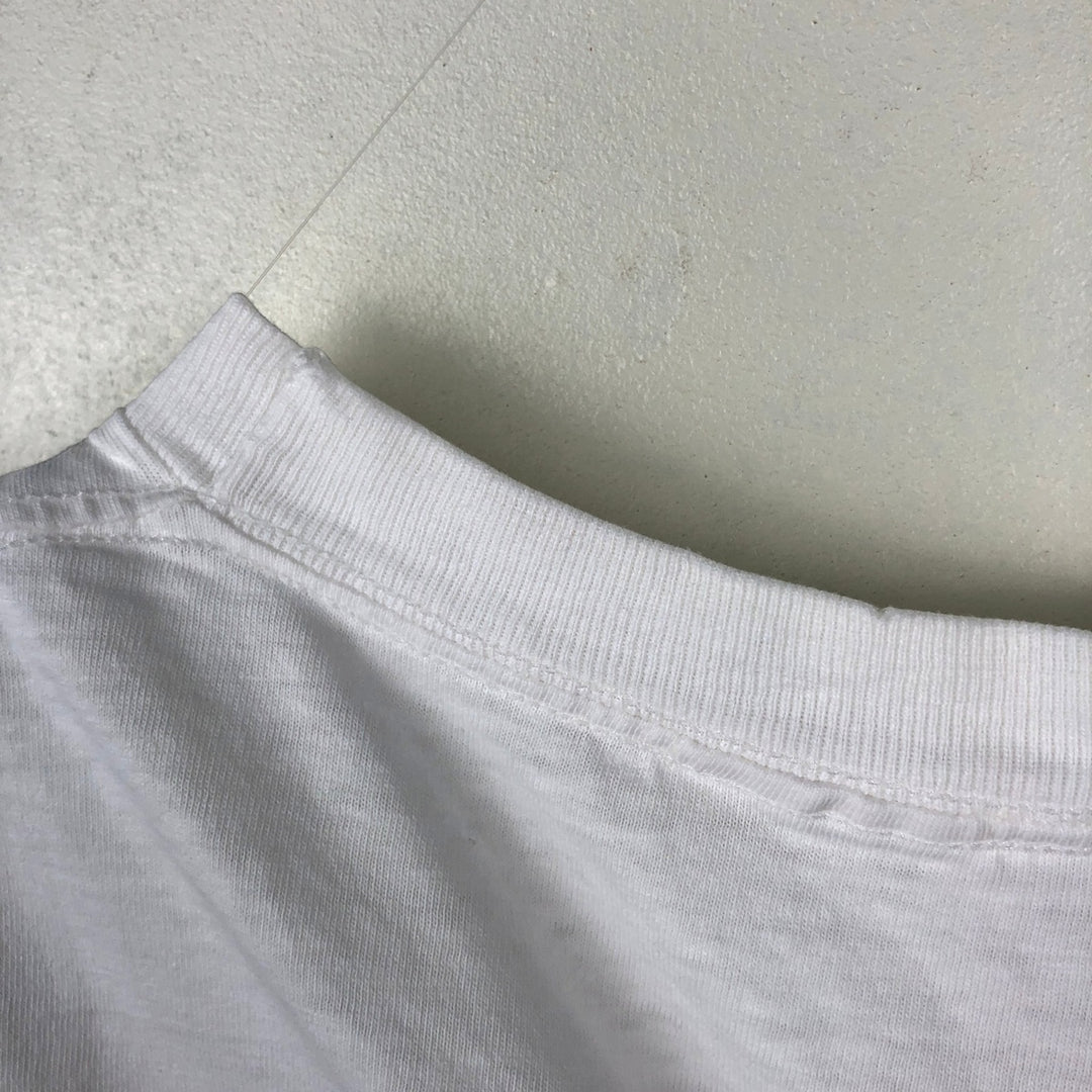80'S Ken Done Art T-shirt, Men's Size M (approx.), Vintage unclear white type Vintage Second Hand