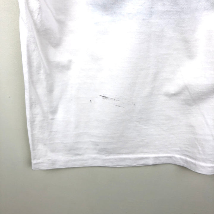 80'S Ken Done Art T-shirt, Men's Size M (approx.), Vintage unclear white type Vintage Second Hand