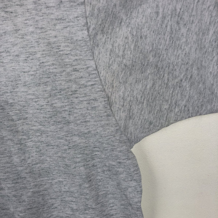 90'S Fruit of the Loom Message Print T-Shirt Made in USA Men's XL Vintage cotton gray type Vintage Second Hand