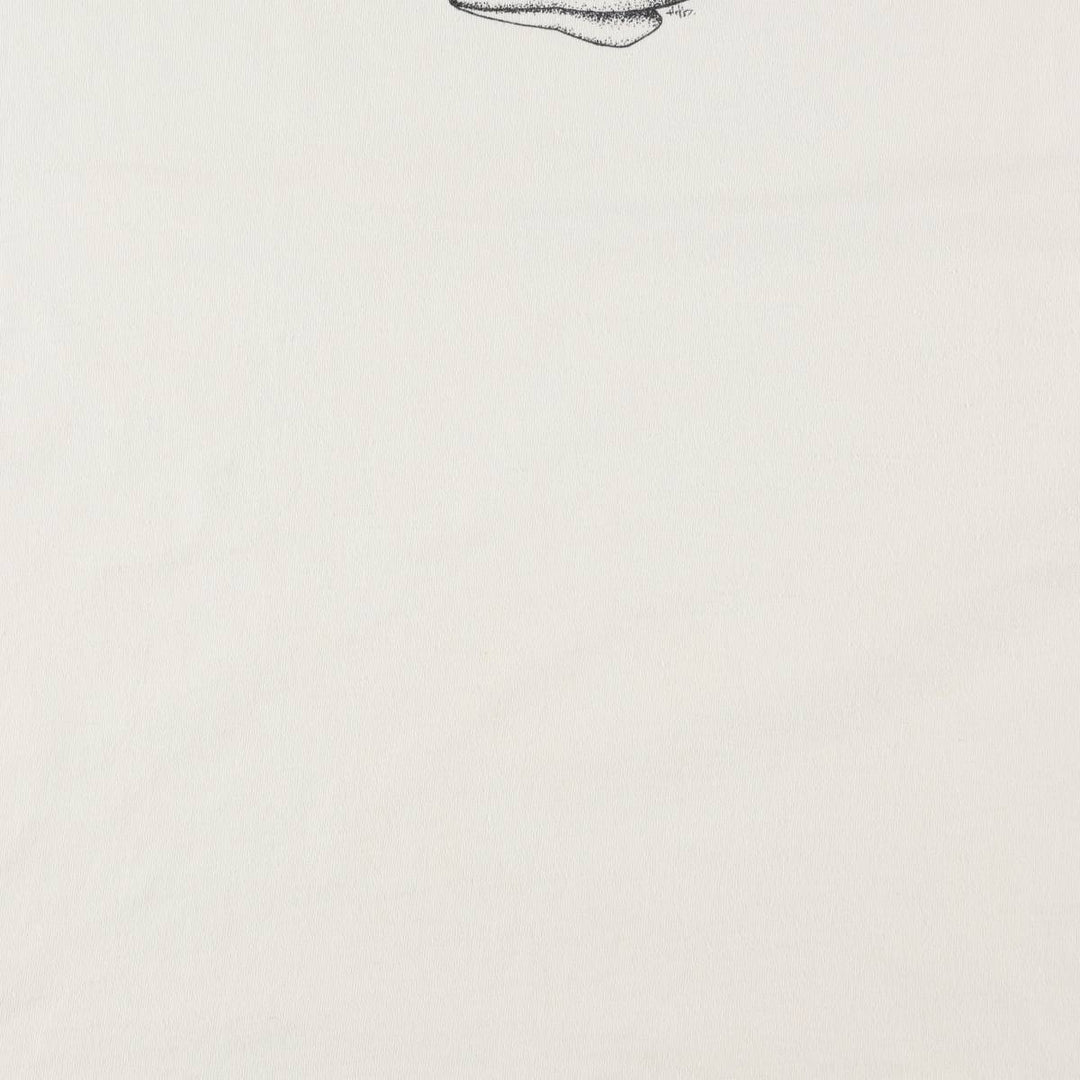 90'S Anvil Art T-shirt Made in USA Men's L size Vintage cotton white type Vintage Second Hand