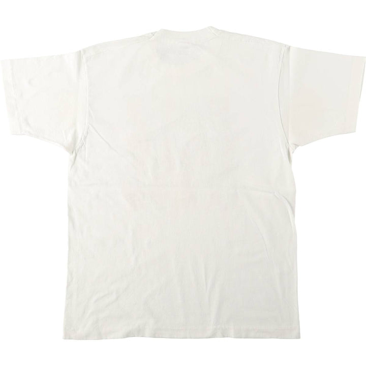 90'S Fruit of the Loom Art T-Shirt, Made in USA, Men's Size L (approx.), Vintage cotton white type Vintage Second Hand