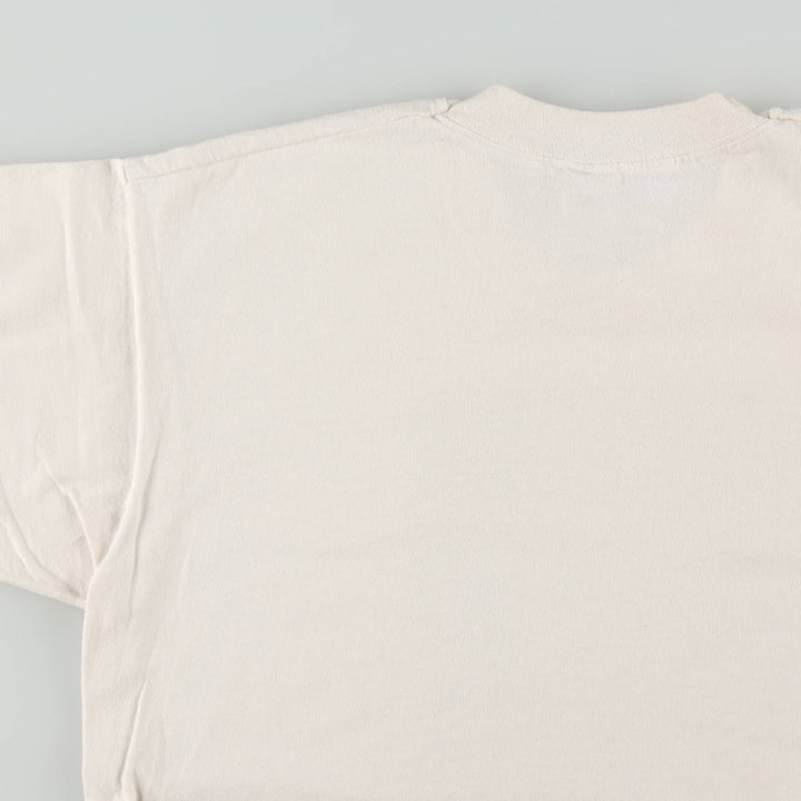 90'S Fruit of the Loom Ben Foster "Reconciliation" Art T-Shirt, Made in USA, Men's Size L (Equivalent), Vintage cotton white type Vintage Second Hand