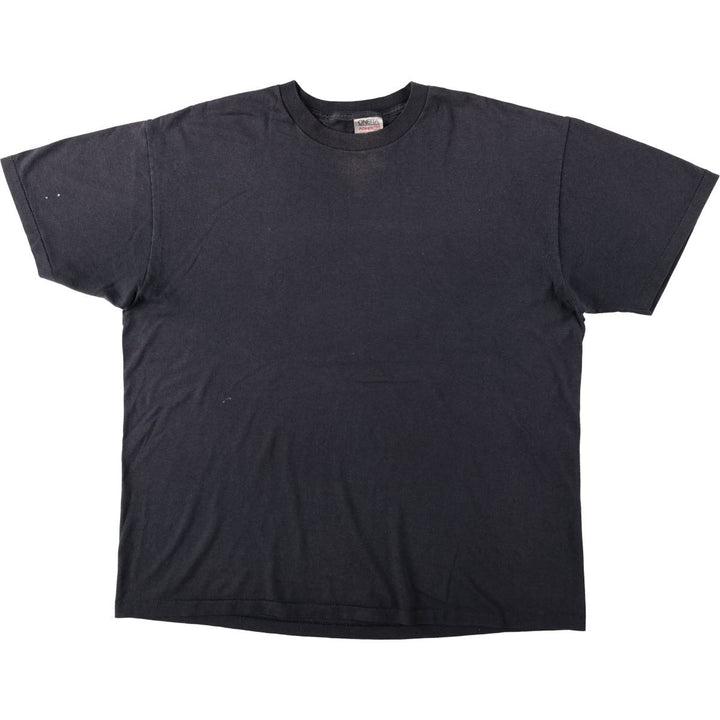 90'S ONEITA Plain T-Shirt, Men's XXL equivalent, Vintage cotton black type Vintage Second Hand
