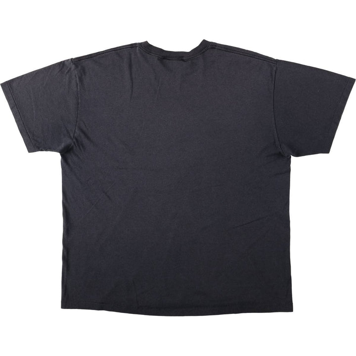 90'S ONEITA Plain T-Shirt, Men's XXL equivalent, Vintage cotton black type Vintage Second Hand
