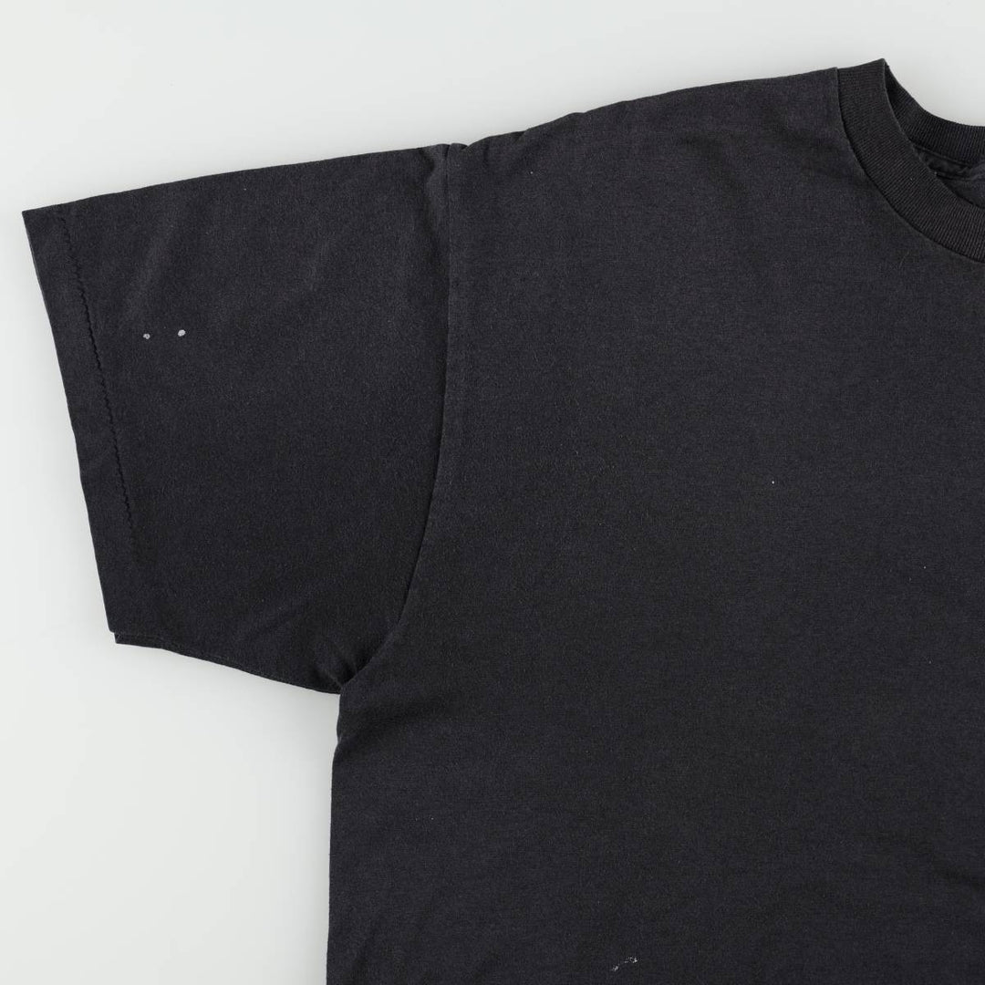 90'S ONEITA Plain T-Shirt, Men's XXL equivalent, Vintage cotton black type Vintage Second Hand