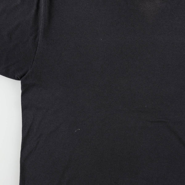 90'S ONEITA Plain T-Shirt, Men's XXL equivalent, Vintage cotton black type Vintage Second Hand