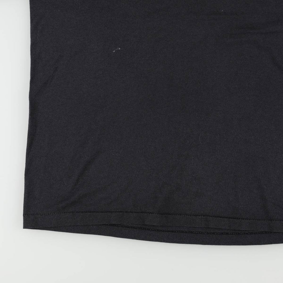 90'S ONEITA Plain T-Shirt, Men's XXL equivalent, Vintage cotton black type Vintage Second Hand