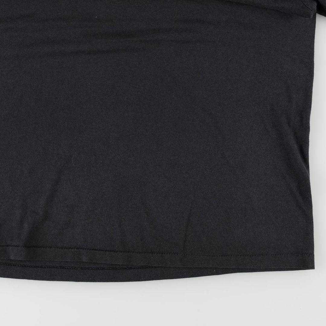 90'S ONEITA Plain T-Shirt, Men's XXL equivalent, Vintage cotton black type Vintage Second Hand