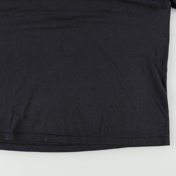 90'S ONEITA Plain T-Shirt, Men's XXL equivalent, Vintage cotton black type Vintage Second Hand