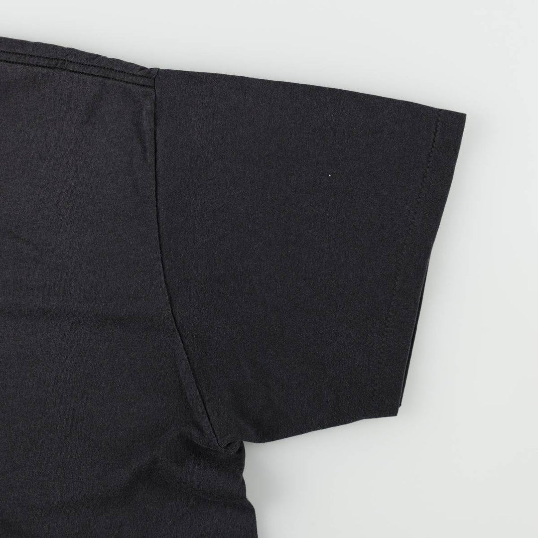 90'S ONEITA Plain T-Shirt, Men's XXL equivalent, Vintage cotton black type Vintage Second Hand