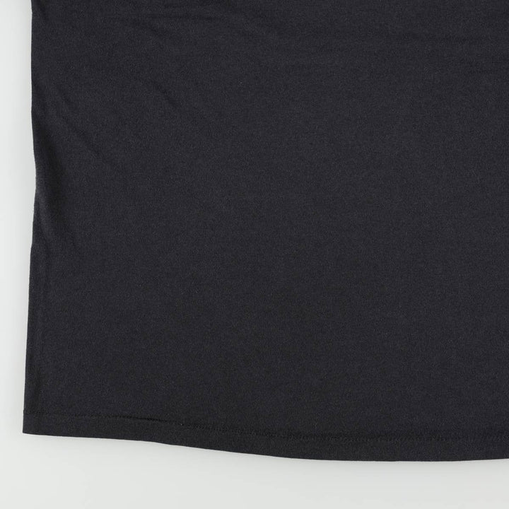 90'S ONEITA Plain T-Shirt, Men's XXL equivalent, Vintage cotton black type Vintage Second Hand