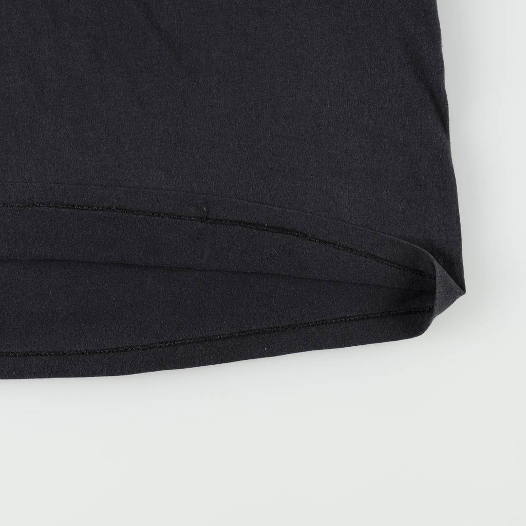 90'S ONEITA Plain T-Shirt, Men's XXL equivalent, Vintage cotton black type Vintage Second Hand