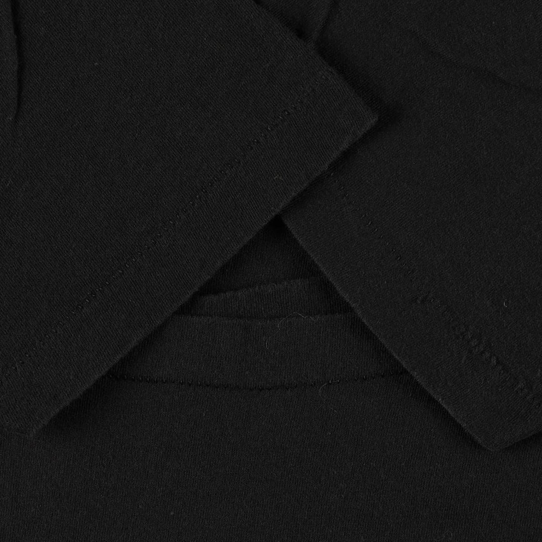 90'S Fruit of the Loom plain pocket T-shirt made in the USA, men's XL size, vintage cotton black type Vintage Second Hand